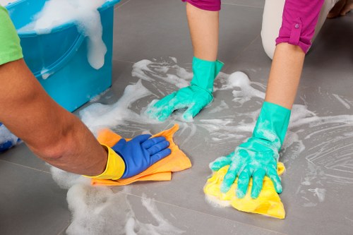 Move in cleaning for an apartment with local access considerations in Oho