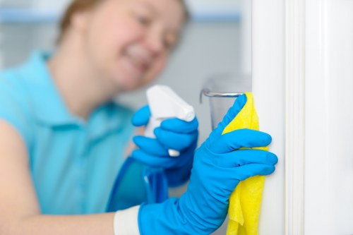 SSL-protected Cleaners Oho payment process with card and PayPal methods