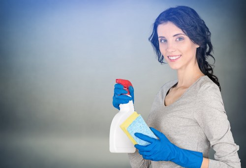 Charity partnership donation of reusable items from cleaning operations